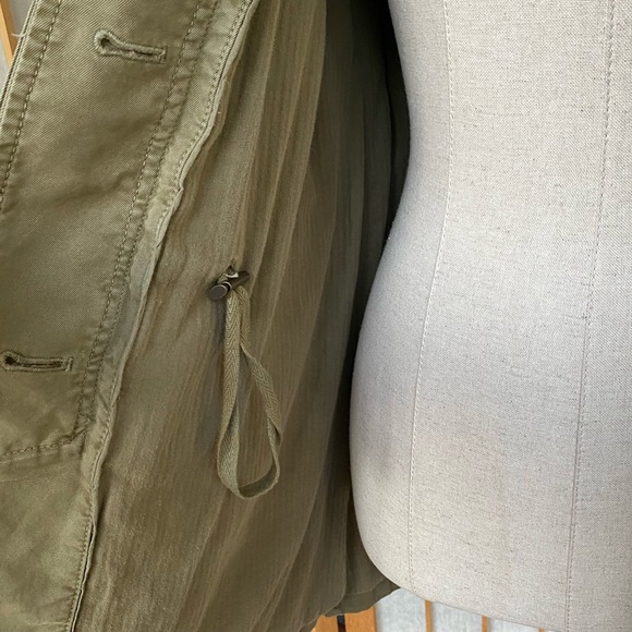 Banana Republic Green Utility Jacket SZ S - Picture 10 of 12